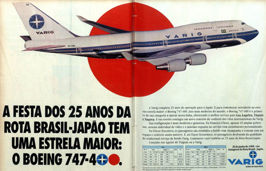 Propagandas Varig -- Aviaçã --